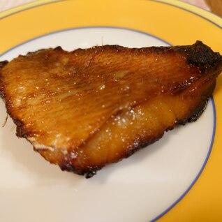 冷凍赤魚の西京焼き風